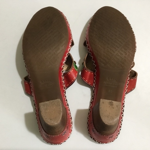 L’ARTISTE Spring Step ‘Palmetto’ leather sandals - Picture 13 of 16